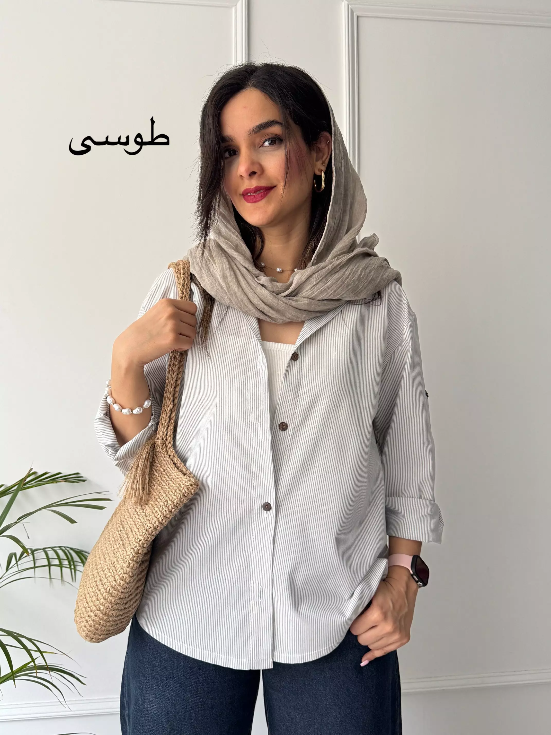 مانتو شومیزی ترندی ( دارای ایراد جزئی )